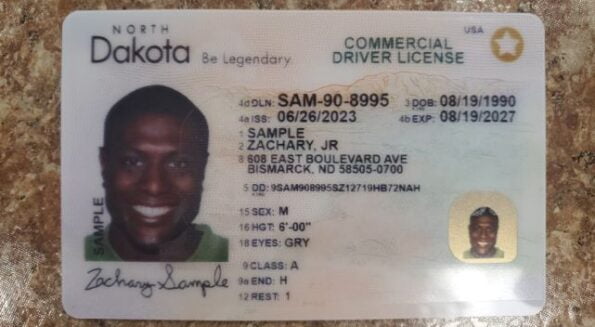 Buy North Dakota Driver's License and ID Card - Image 2