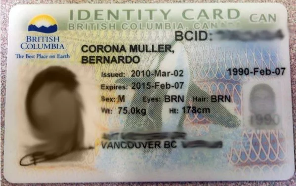 Canada ID Card Canada ID Card