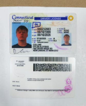 Buy Connecticut Driver License and ID Card