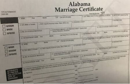 Marriage Certificate