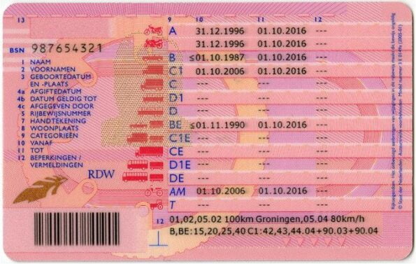 Buy Netherlands driving licence online - Image 3